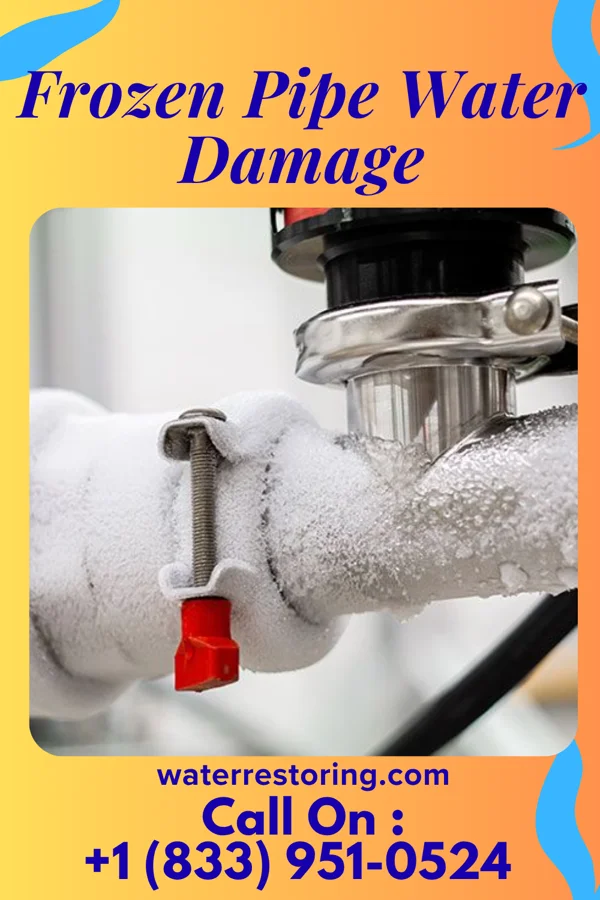 Frozen Pipe Water Damage in Dodge, OK